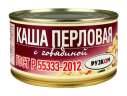 Каша перловая с говядиной 325г 1/24 ТМ Рузком