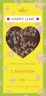 Шоколад молочный Happy love с бананом (коробка) 85г 1/17