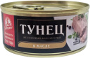 Тунец бланшир. в масле 170гр 1/24 ключ
