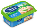 ПС плавленый "Со вкусом сливок" тм "ТМ Свежая марка" 55% 180г ванночка 1/12