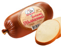 Сыр колбасный копченый 30% м.д.ж. , вес ~0,35кг ТМ Правдинка