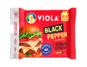 Сыр плавленый Виола Black Pepper в ломтиках 140г 1/10