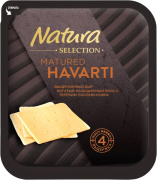 Сыр Natura Havarti Выдержанный Нарезка 45% 150г/10шт