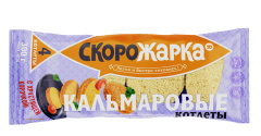 Котлеты из кальмара 300г/8 ТМ Скорожарка