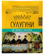 Сулугуни "Умалат", 45%, 0,2 кг, т/ф 1/6