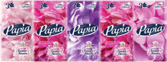 Носовые платочки PAPIA Tender Bloom 3 слоя 10/24 шт