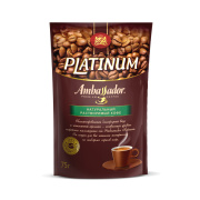 Кофе растворимый Ambassador Platinum, пакет, 75г (*12)