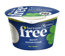 Йогурт безлактозный FREE . 3,4%, 180г 1/6