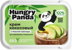 Кокосовый крем с маслом авокадо ТЗ Hungry Panda 60% 200гр 1/11