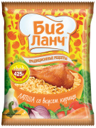 Лапша БП "БИГ ЛАНЧ" со вкусом курицы по-домашнему традиционные рецепты 75гр x 60 б
