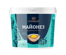 Майонез 67% ведро 10л тм Оливьер