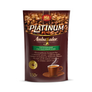 Кофе растворимый Ambassador Platinum, пакет, 150г (*6)