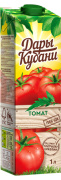 Сок томатный восстановленный с солью, сахаром 1л. Дары Кубани Ultra Edge 1/6