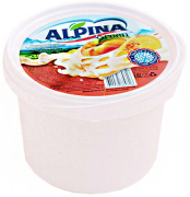 Крем с йогуртом "ALPINA" Персик 15%, 700гр. 1/9