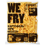 Картофель фри WEFRY EXPERT с панировкой 9х9, 2,5 кг