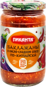 Баклажаны в кисло-сладком соусе по Китайски Пиканта 360 г 1/6