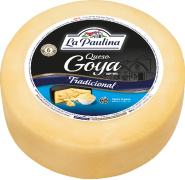 Сыр Гойя 40% круг ТМ La Paulina 1/4 ~6кг