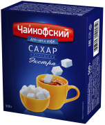 Сахар белый кусковой ГОСТ 33222-2015 Чайкофский 0,5 кг 1/40