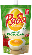 Майонез "Провансаль" 400гр пакет ТМ Ряба 1/24