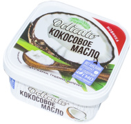 Масло кокосовое "Delicato" 72,5% 450гр фольга 1/8