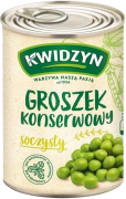 Зеленый горошек Kwidzyn 400 г ж/б 1/10