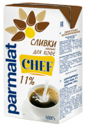 Сливки ультрапаст. "Пармалат" 11% 1,0 кг 1/16