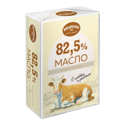 Масло "Традиционное" 82,5% 180гр ТМ "Внуковское" 1/12 БЗМЖ