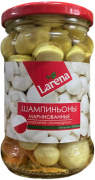 Шампиньоны маринованные Larena 265(160г)г ст/б 1/10