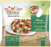 Смесь овощная "Овощи по-азиатски" (0,3 кг) ТМ "Всегда пожалуйста"1/8