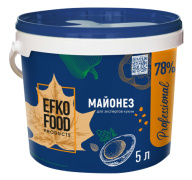 Майонез EFKO FOOD professional 5л 78%