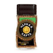 Кофе растворимый Черная Карта Exclusive Brasilia, ст.б., 95г (*12)
