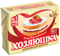 Маргарин Хозяюшка "Для выпечки" 72% 200гр 1/20
