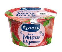 Йогурт Very Berry с КЛУБНИКОЙ. 2,6%, 180г 1/6