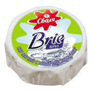 Сыр мягкий с белой плесенью Бри Сваля 60% 125г БЗМЖ 1/8шт