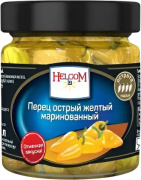 ПЕРЕЦ острый жёлтый маринованный 225 мл HELCOM 1/8