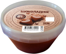 Масло шоколадное растительное 62% 250г 1/6