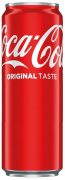 Сильногазированный напиток Coca - Cola 330 мл ж/б 1/24