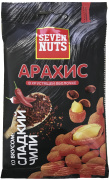 Арахис в хрустящей оболочке со вкусом сладкий чили ТМ "Seven Nuts" 50г 1/20