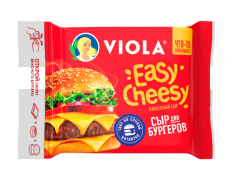 Сыр плавленый Виола Easy Cheesy в ломтиках 140г 1/10