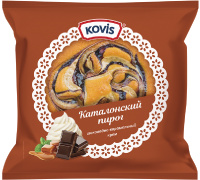 Пирог шоколадно -карамельный Kovis 400 гр. 1/6