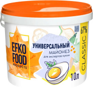 Майонез EFKO FOOD classic универсальный 10л 67%