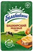 Сыр Башкирский медовый 50% слайс 120 г 1/8