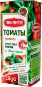 Пассата.Протертая мякоть томатов с базиликом Пиканта 220г Tetra-Pak 1/18