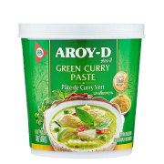 Паста Карри зеленая AROY-D 400 г, пл/б 1/24