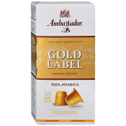 Кофе молотый Ambassador Gold Label, в капсулах 5г (10*7)