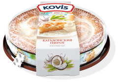 Пирог с начинкой кокосовой Kovis 400 гр. 1/6