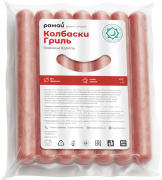 Колбаски Гриль с говядиной Халяль в/у 0,560г 1/10