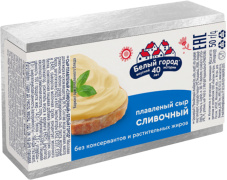 Сыр плавленый "Сливочный" тм "Белый город" 36% 50г фольга 1/28