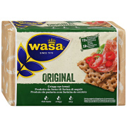 Хлебцы ржаные с цельнозерновой мукой WASA ORIGINAL 205гр 1/12