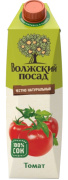 Сок томатный с солью Волжский посад Tetra pak1 литр 1/12